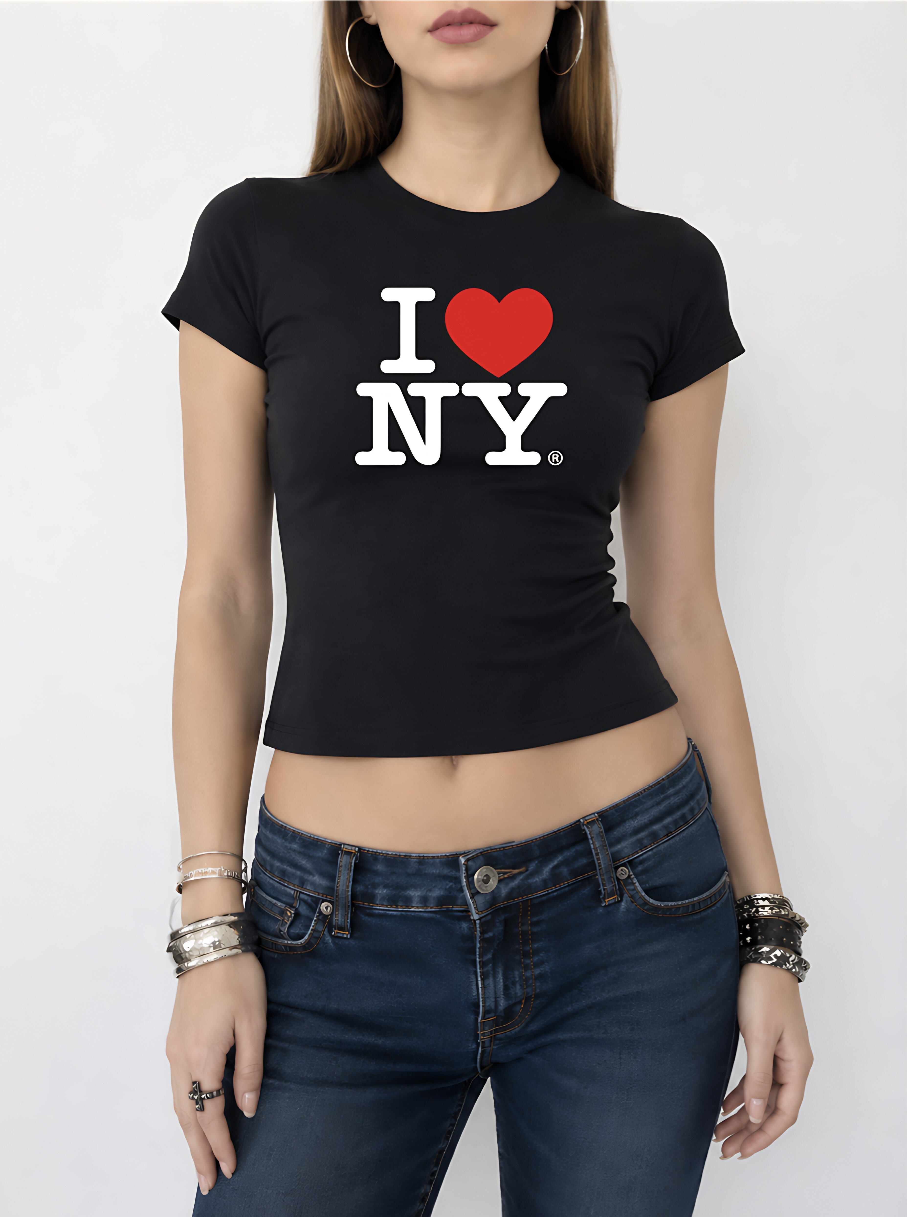 Baby Tee I Love NY
